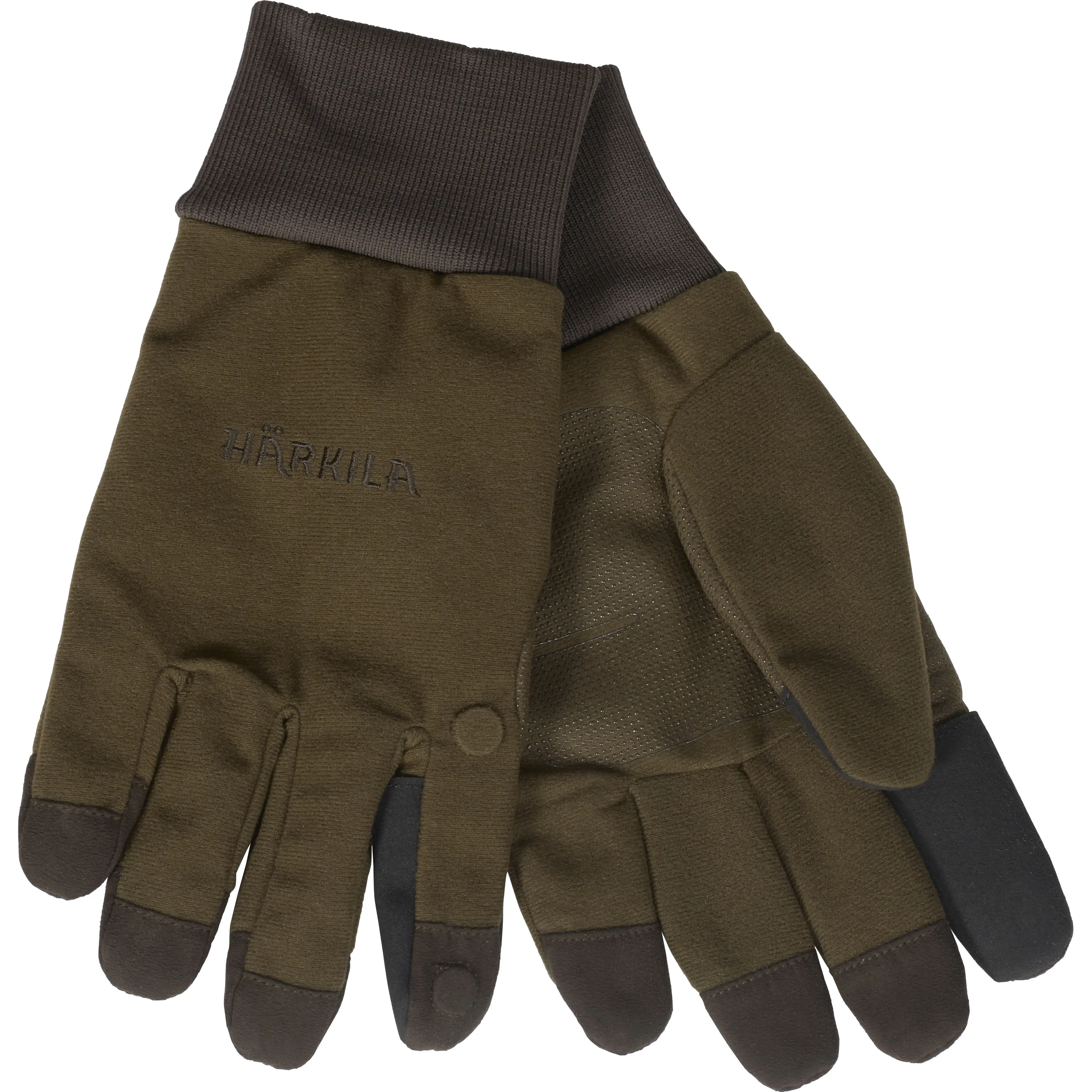Härkila Retrieve HWS Gloves, Dark warm olive Härkila Retrieve HWS Gloves, Dark warm olive
