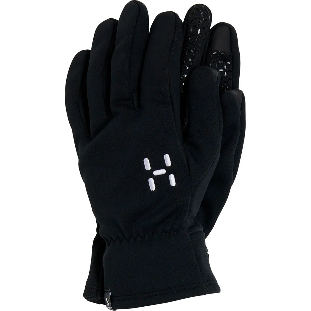 Haglöfs Bow Windstopper Handskar, True black Haglöfs Bow Windstopper Handskar, True black