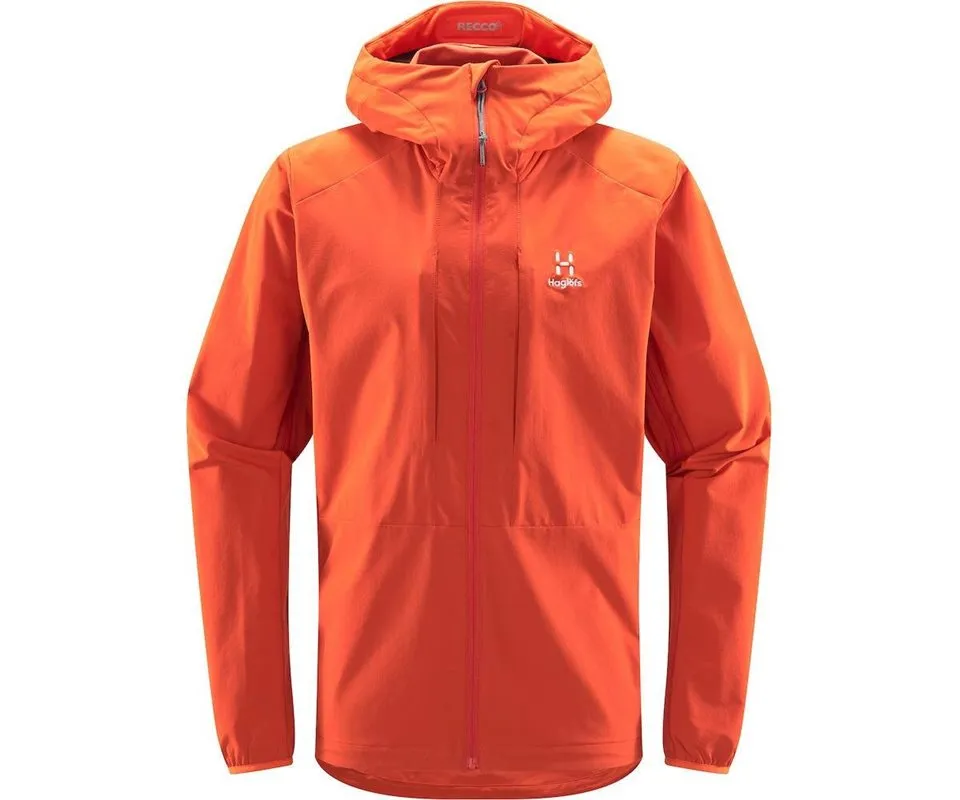 Haglöfs Discover Touring Jacket Men, Habanero Haglöfs Discover Touring Jacket Men, Habanero