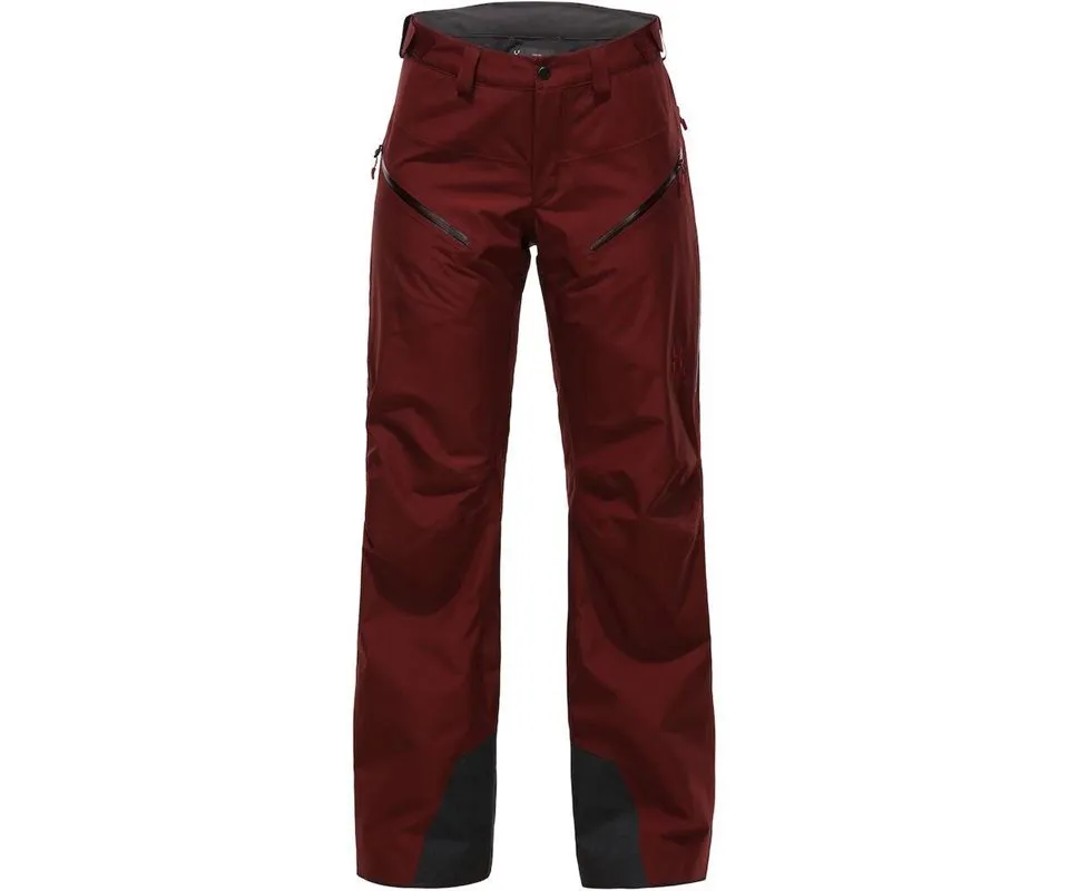Haglöfs Khione Pants Women, Maroon red Haglöfs Khione Pants Women, Maroon red