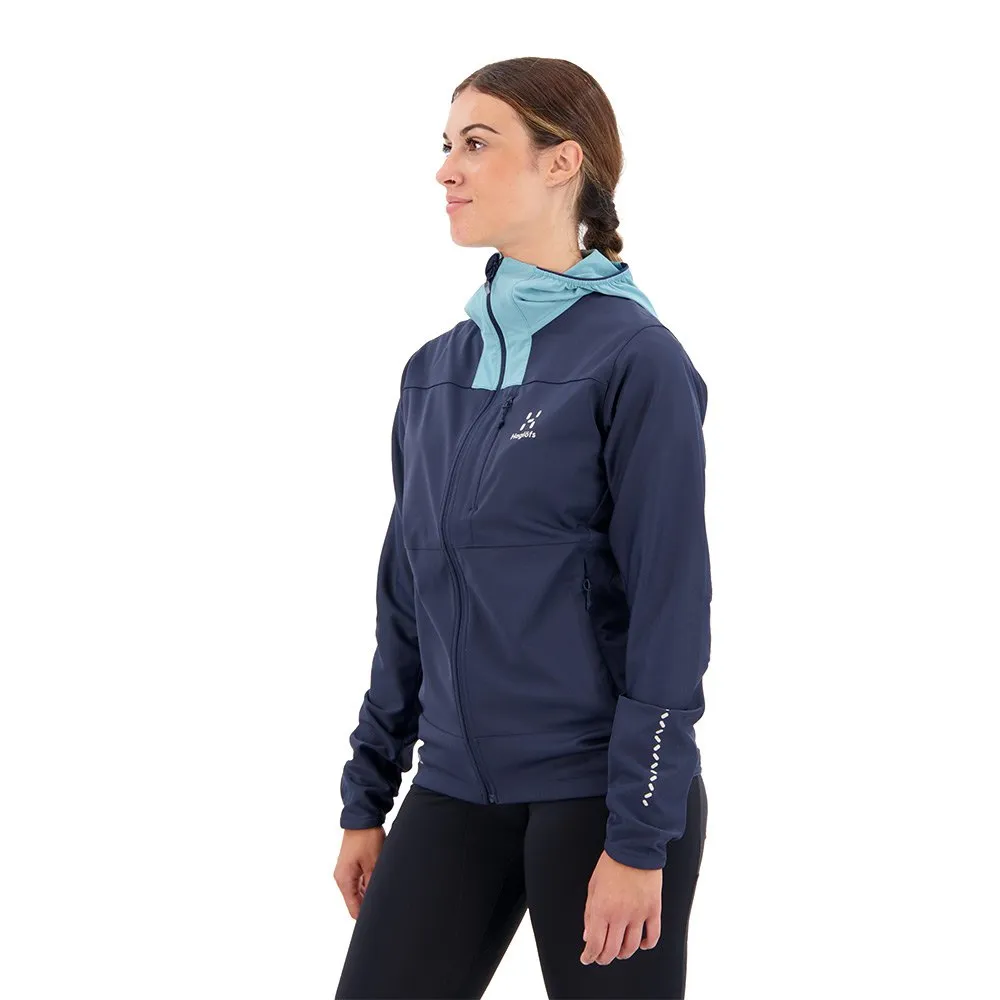 Haglöfs L.i.m Hybrid Softshell Jacka, Tarn blue / frost blue Haglöfs L.i.m Hybrid Softshell Jacka, Tarn blue / frost blue