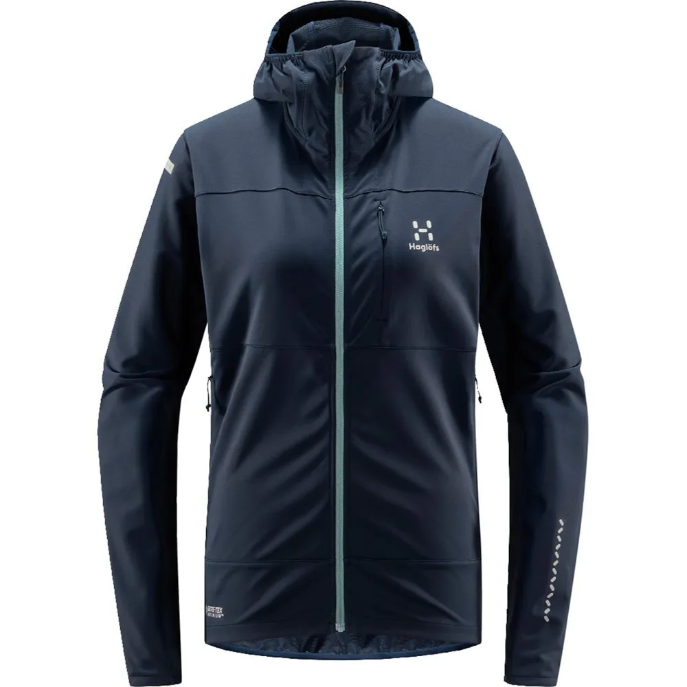 Haglöfs L.i.m Hybrid Softshell Jacka, Tarn blue / frost blue Haglöfs L.i.m Hybrid Softshell Jacka, Tarn blue / frost blue