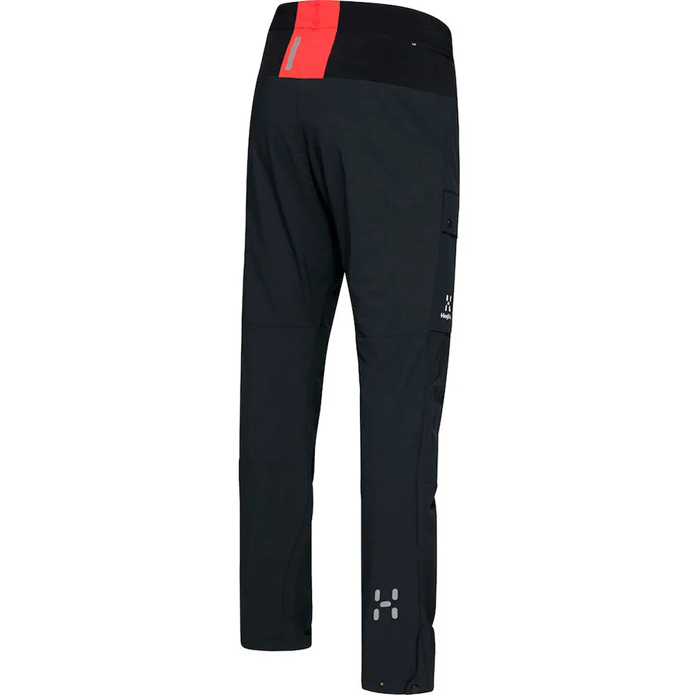 Haglöfs L.i.m Zt Byxor, True black / zenith red