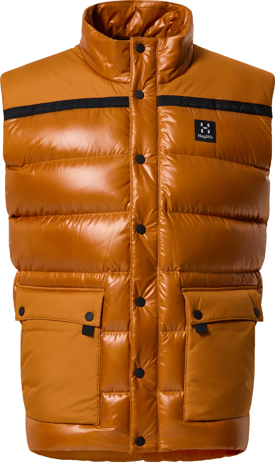 Haglöfs Men's Funäs Down Vest, Golden Brown