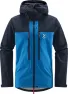 Haglöfs Men's Roc Sight Softshell Jacket, Nordic Blue/Tarn Blue