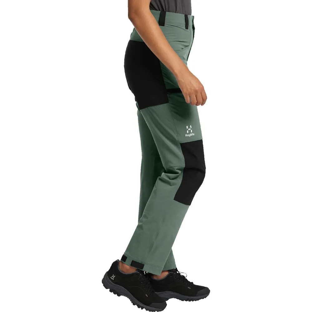 Haglöfs Mid Relaxed Byxor, Fjell green / true black