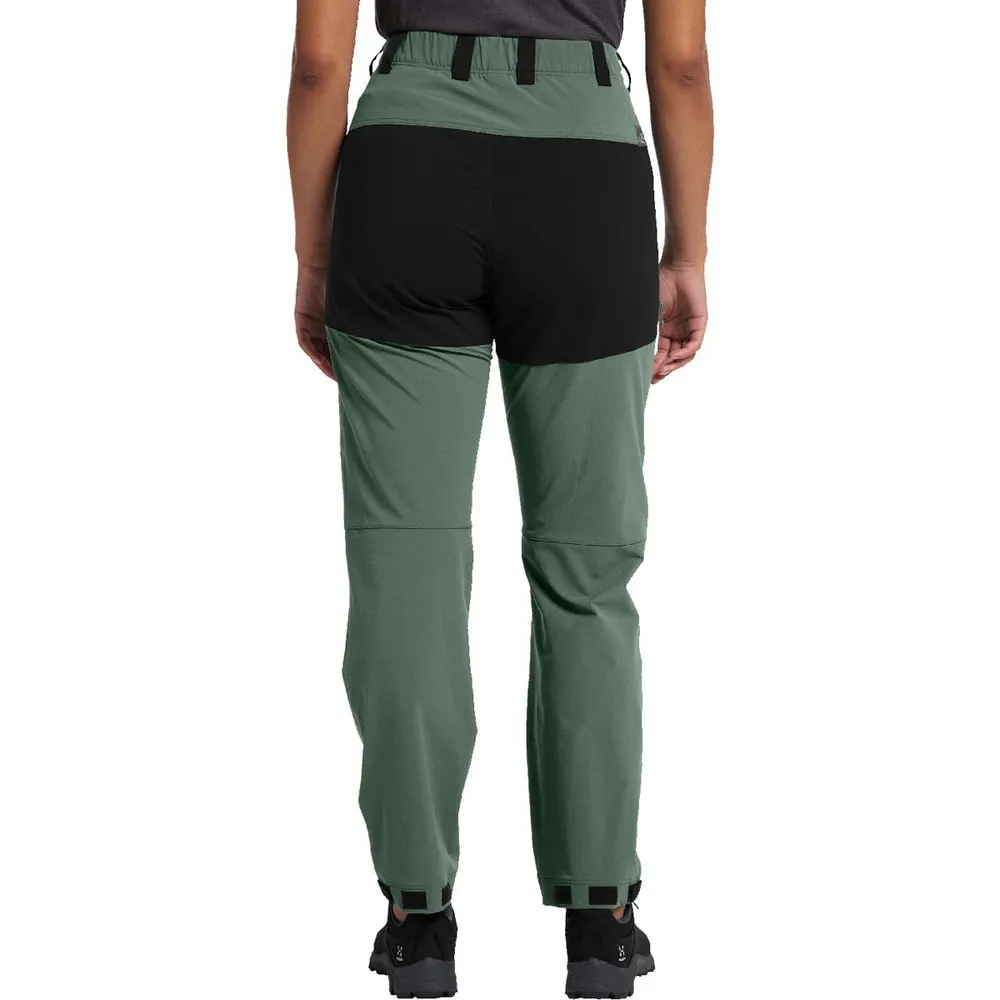 Haglöfs Mid Relaxed Byxor, Fjell green / true black