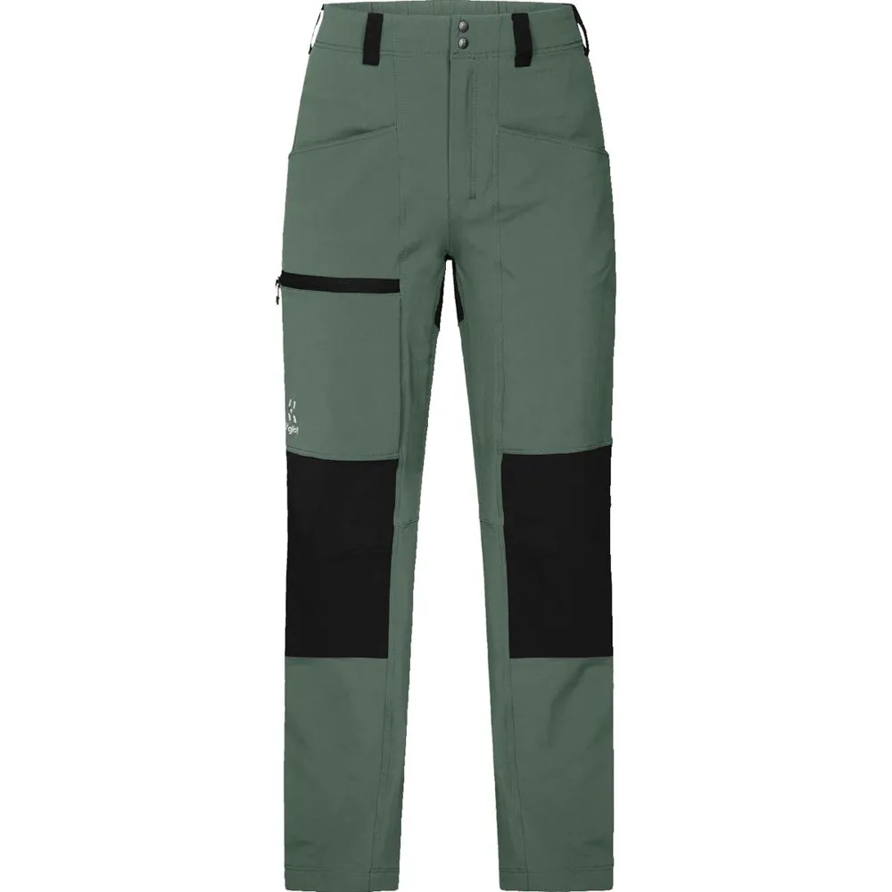 Haglöfs Mid Relaxed Byxor, Fjell green / true black