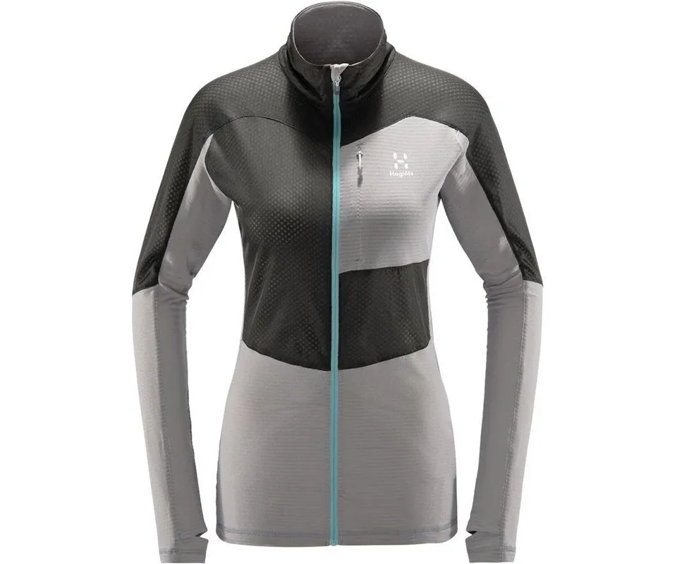 Haglöfs Sirro Mid Jacket Women, Concrete/magnetite