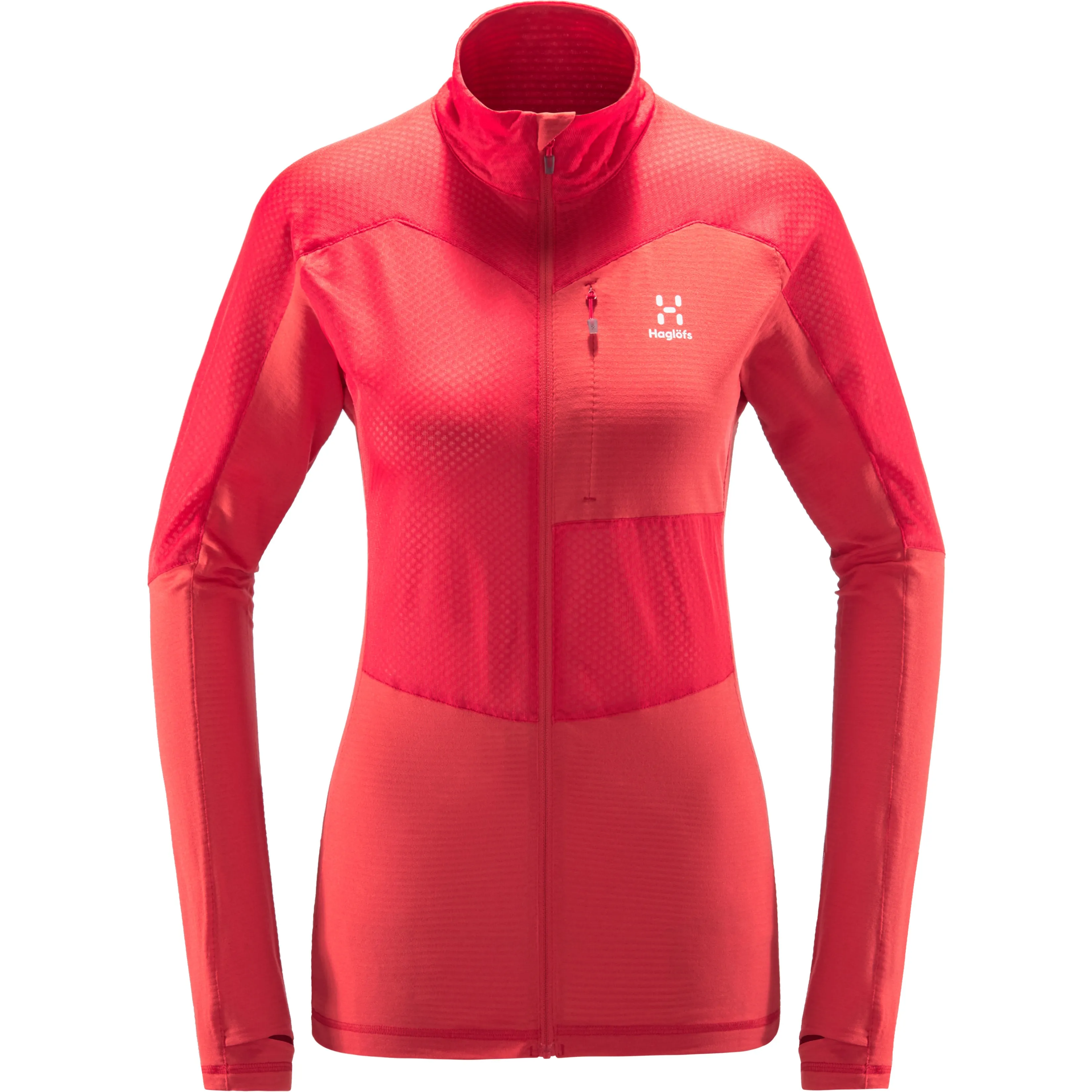 Haglöfs Sirro Mid Jacket Women, Hibiscus Red Haglöfs Sirro Mid Jacket Women, Hibiscus Red