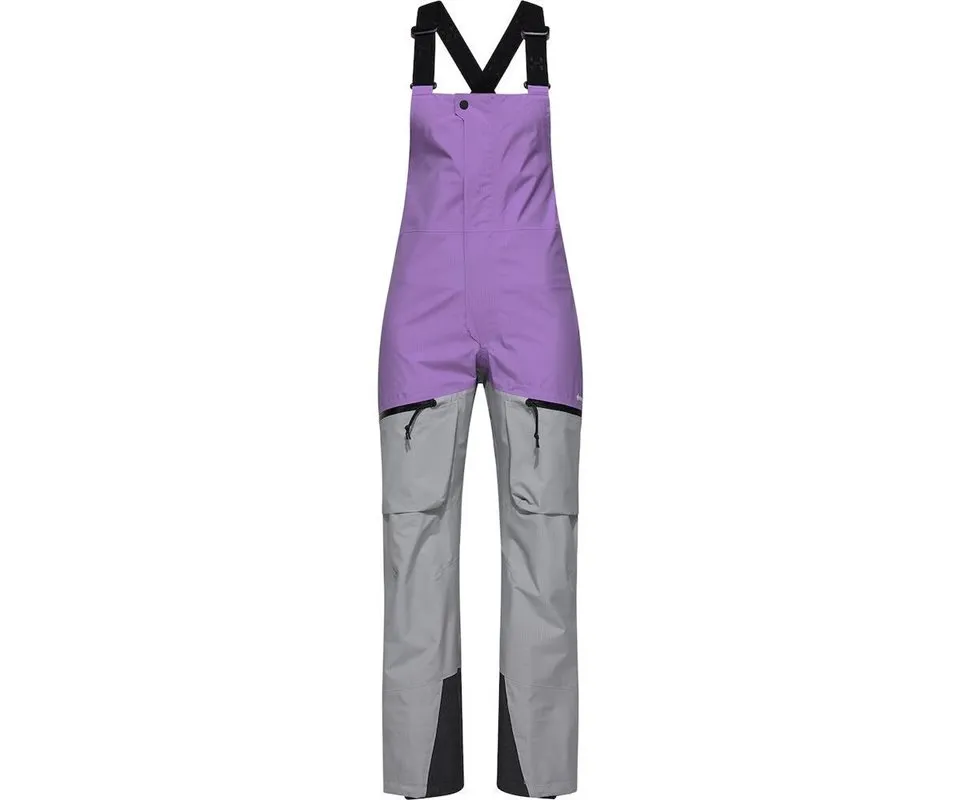 Haglöfs Vassi GTX Pro PantsWomen, Purple ice/concrete
