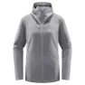 Haglöfs Willow Mid Sweatshirt Med Dragkedja, Concrete