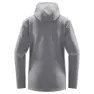 Haglöfs Willow Mid Sweatshirt Med Dragkedja, Concrete