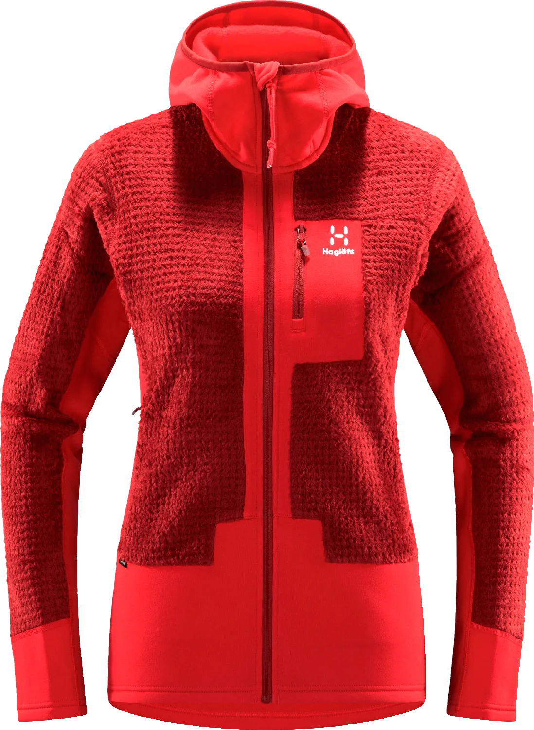 Haglöfs Women's ROC Spitz Mid Hood, Corrosion/Poppy red Haglöfs Women's ROC Spitz Mid Hood, Corrosion/Poppy red