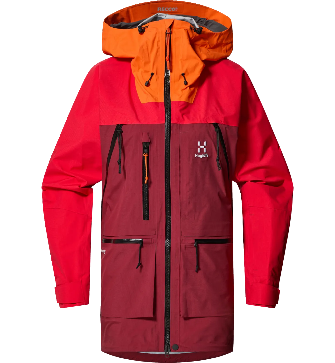 Haglöfs Women's Vassi Gore-Tex Pro Jacket, Carmine red/bright red Haglöfs Women's Vassi Gore-Tex Pro Jacket, Carmine red/bright red