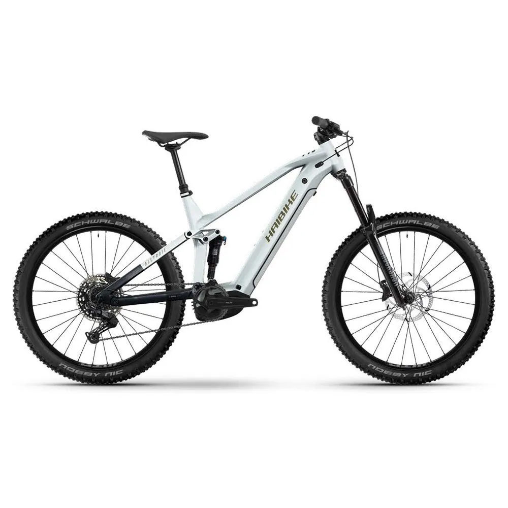 HAIBIKE Alltrail 8 29´´ Cues 2025 Elcykel Mtb, White / blue / gold, M, 800Wh