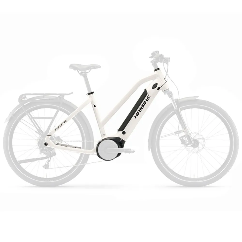 HAIBIKE Trekking 3 Mid C1 40w 27.5´´ 2023 Elcykel Ram För Stadscykel, Grey, L, 500Wh