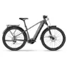 HAIBIKE Trekking 4 Cross Low Elcykel, Silver / pearl, S, 720Wh