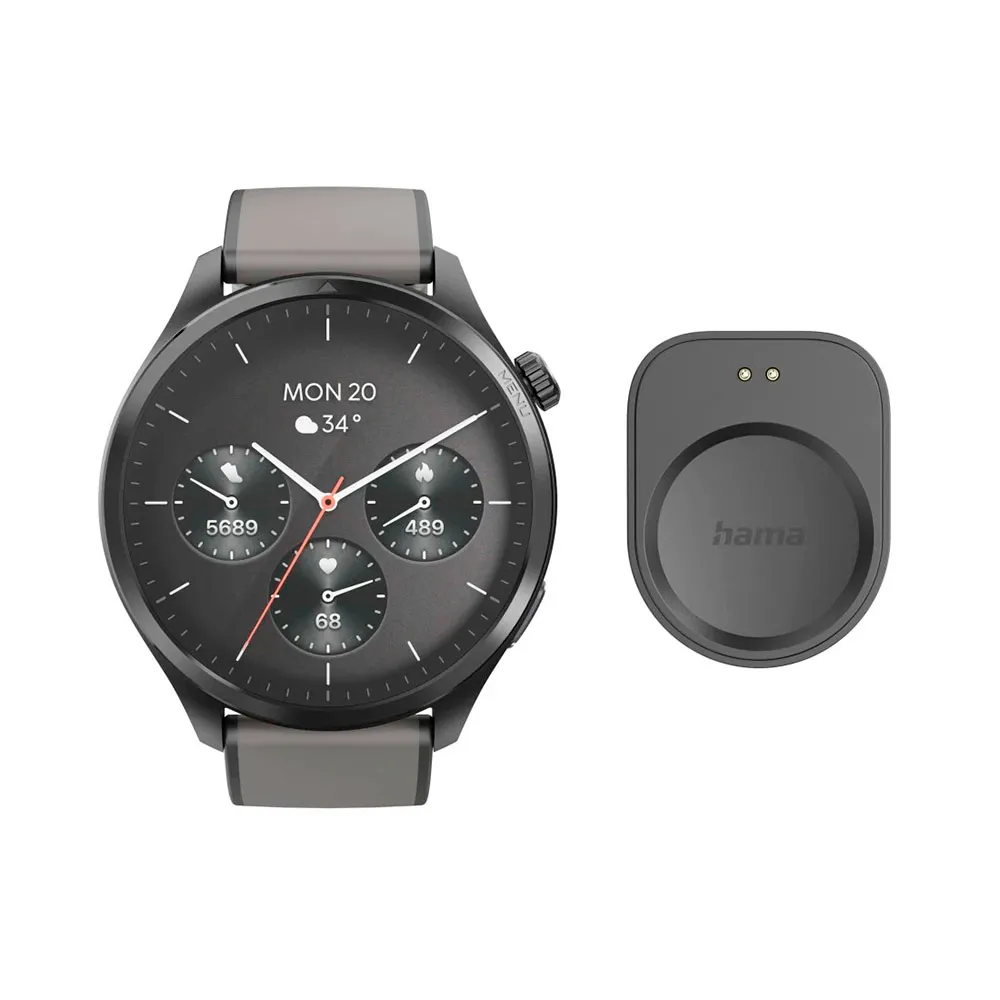 Hama 9000 Smartklocka, Black