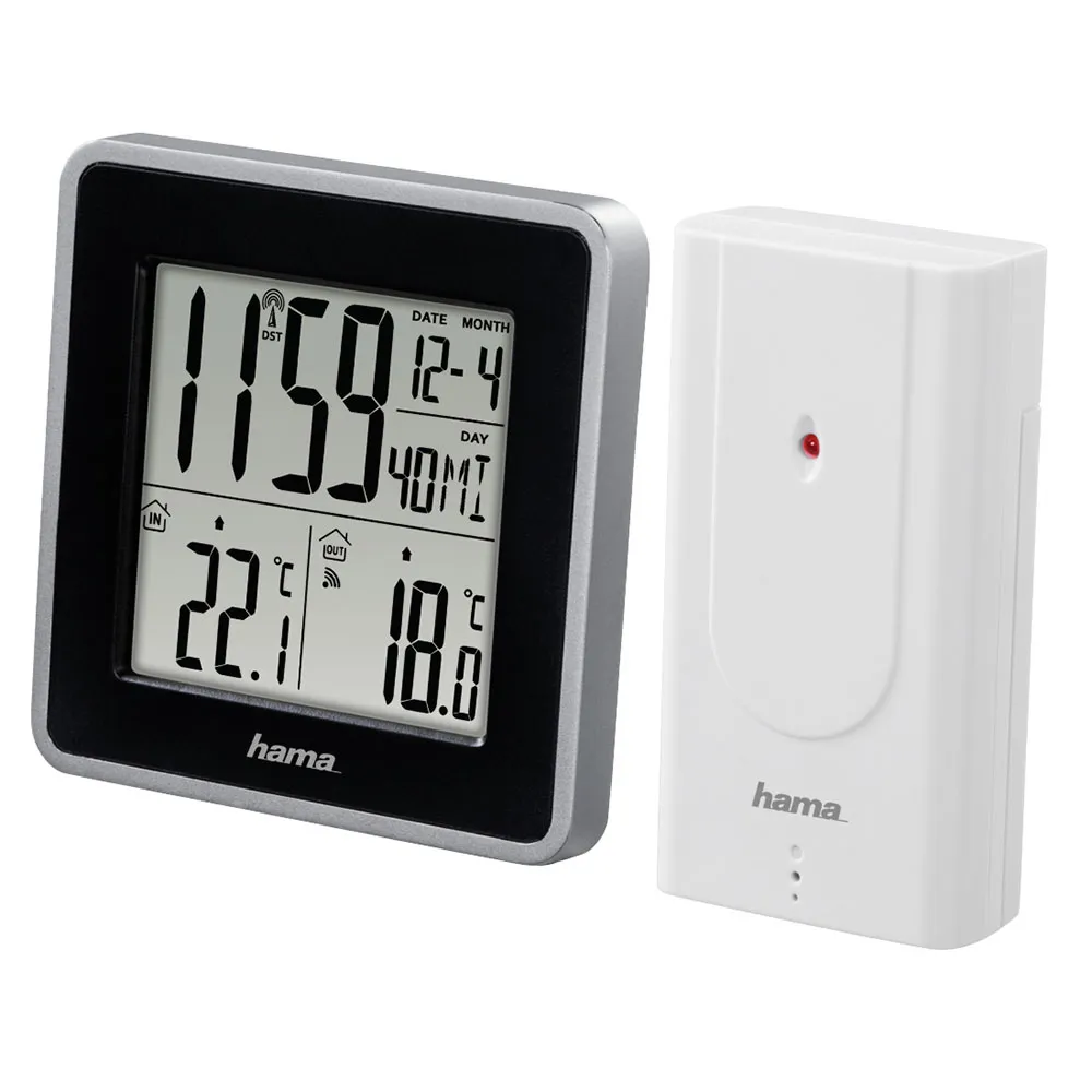 Hama Ews Intro Väderstation, Grey / black, One Size