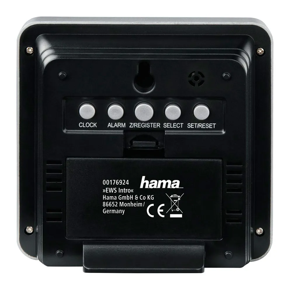 Hama Ews Intro Väderstation, Grey / black, One Size
