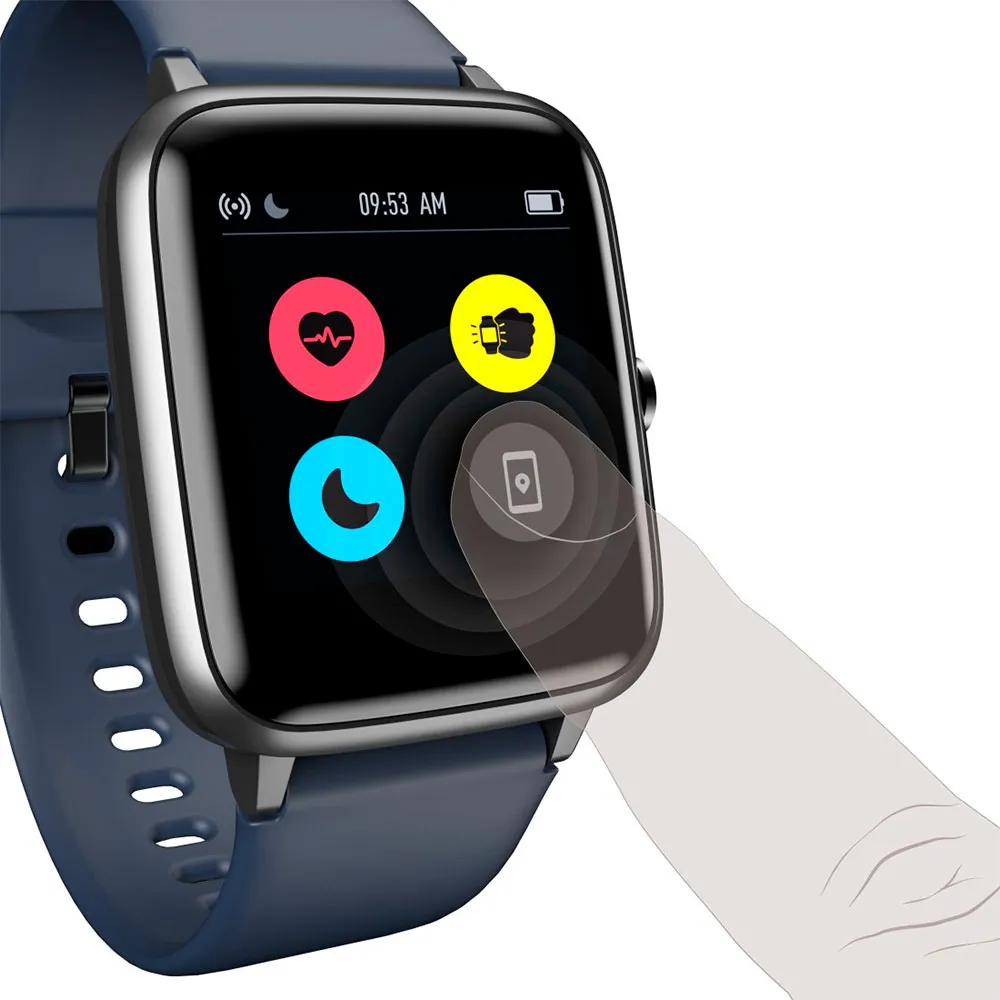 Hama Fit 4900 Smartklocka, Blue / black