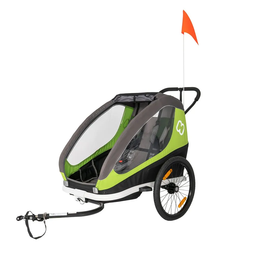 Hamax Traveller Cykelkärra, Vert, One Size