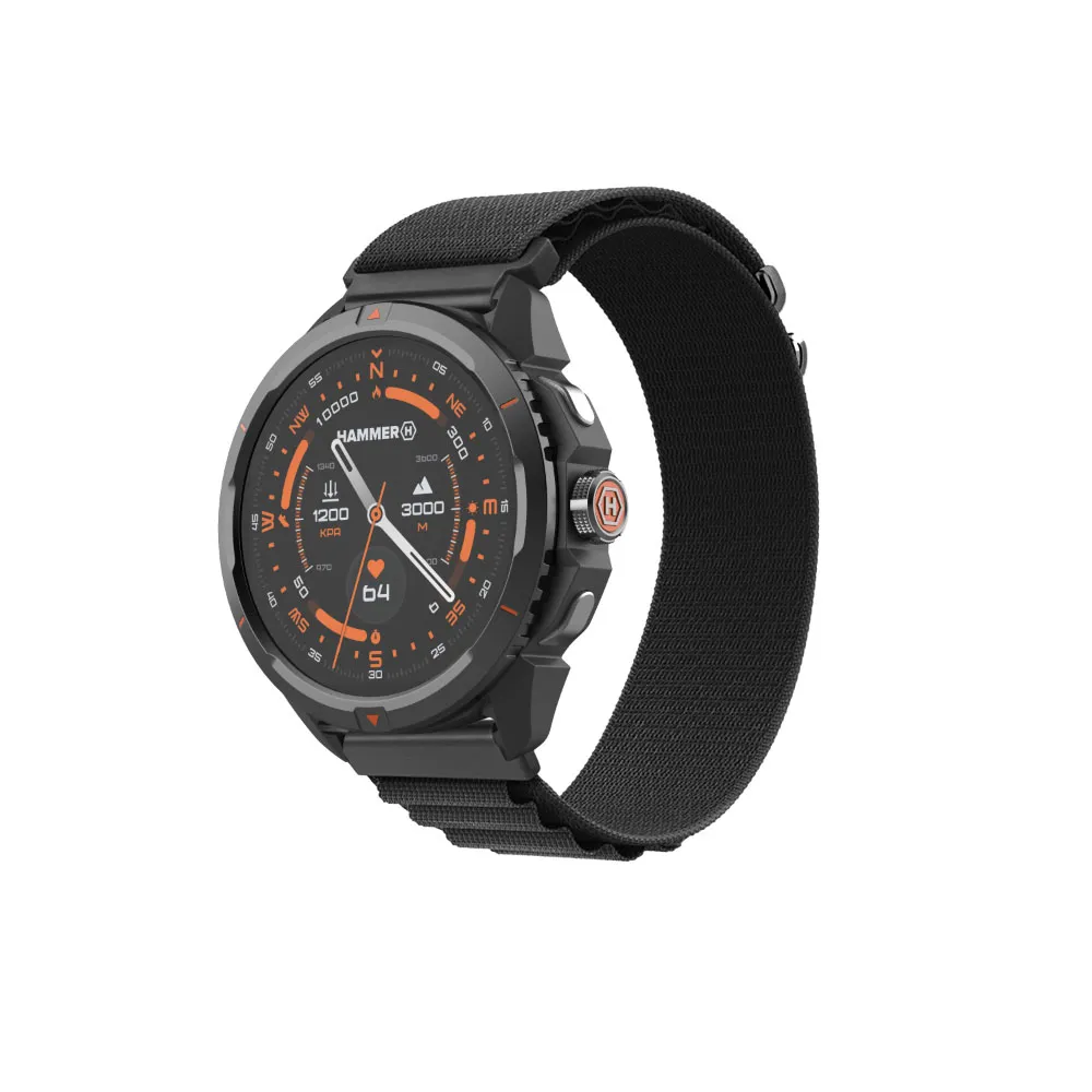 Hammer Watch 2 Smartklocka, Black