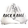 Handup White Snake Handskar, White / black