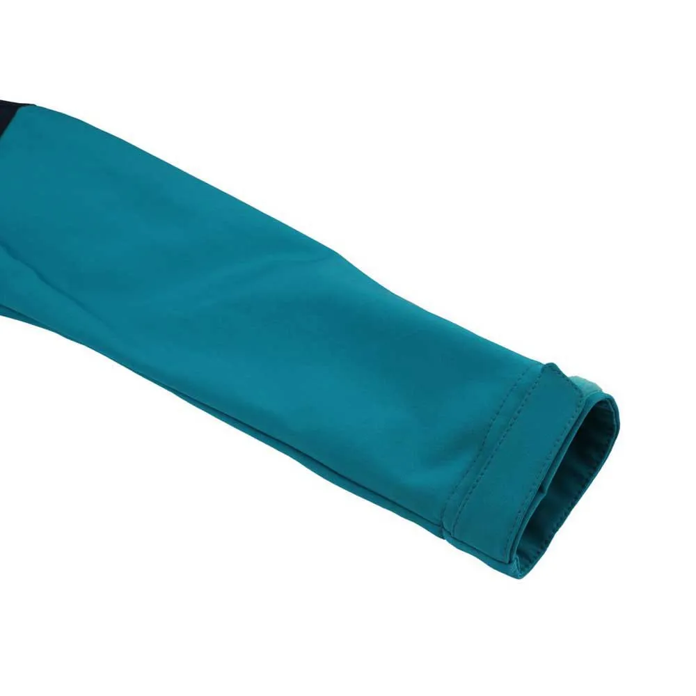 Hannah Abona Softshelljacka, Enamel blue / black iris, 6-7Y Hannah Abona Softshelljacka, Enamel blue / black iris, 6-7Y