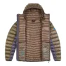 Khaki / asphalt stripe