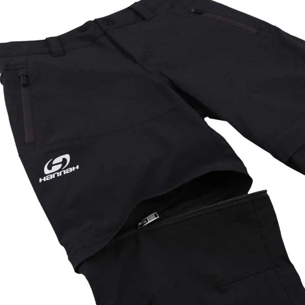 Hannah Basco Konvertibla Byxor, Anthracite, 6-7Y Hannah Basco Konvertibla Byxor, Anthracite, 6-7Y