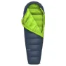 Hannah Bivak 240 Sovsäck, Midnight navy / lime green ii, Left Zipper
