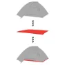 Hannah Groundsheet 2 Skyddsunderlag, Graphite ii, One Size