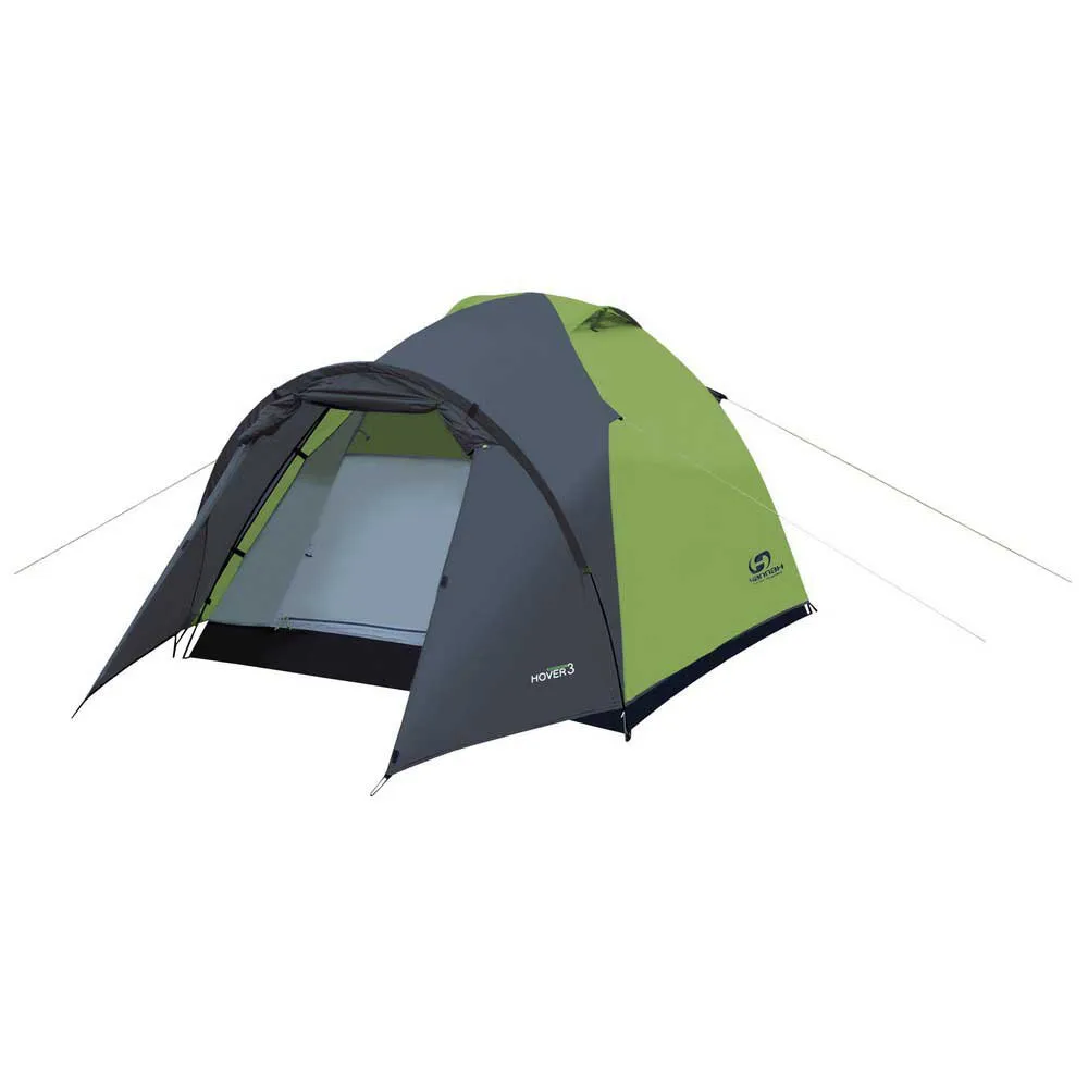 Hannah Hover 3 Comfort Tält, Spring green / cloudy gray, 3 Platser