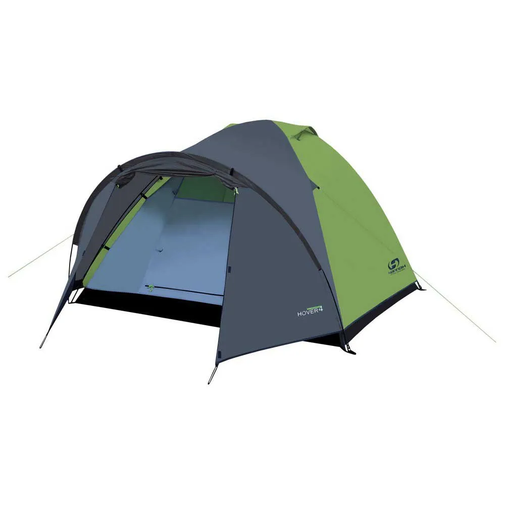 Hannah Hover 4 Comfort Tält, Spring green / cloudy gray, 4 Platser