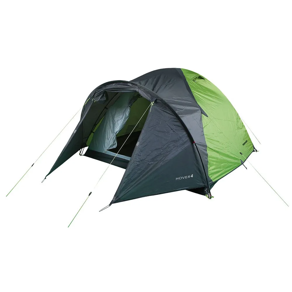 Hannah Hover 4 Tält, Spring green / cloudy gray ii, 4 Platser