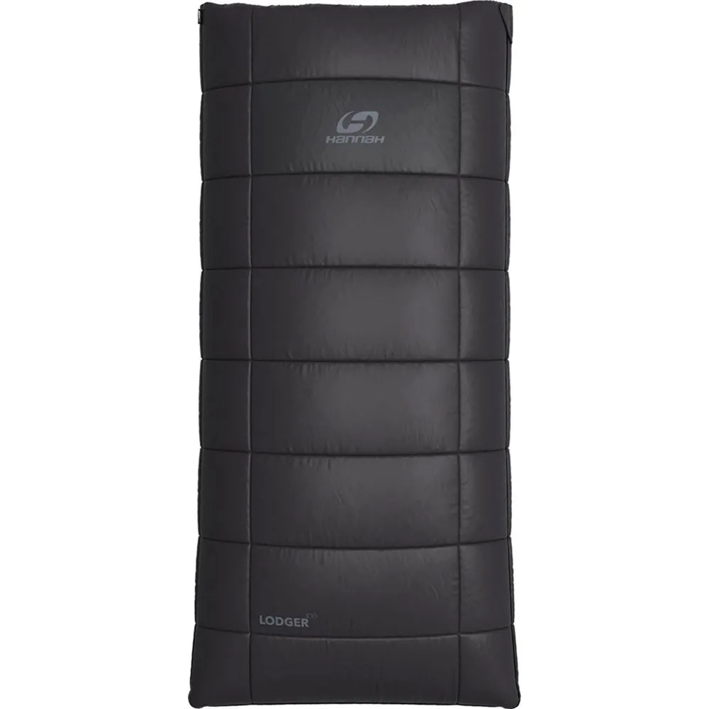 Hannah Lodger 100 Sovsäck, Anthracite, Left Zipper
