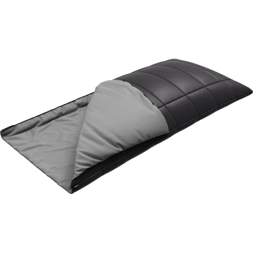 Hannah Lodger 100 Sovsäck, Anthracite, Left Zipper