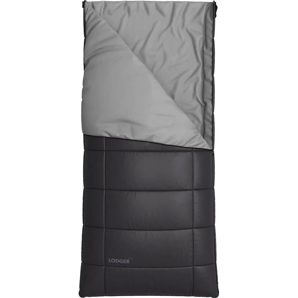 Hannah Lodger 100 Sovsäck, Anthracite, Left Zipper