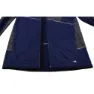 Hannah Maddox Fleece Med Halv Dragkedja, Twilight blue / light gray melange