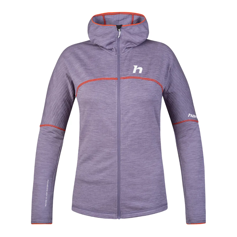 Hannah Meda Hoody Fleecejacka Med Dragkedja