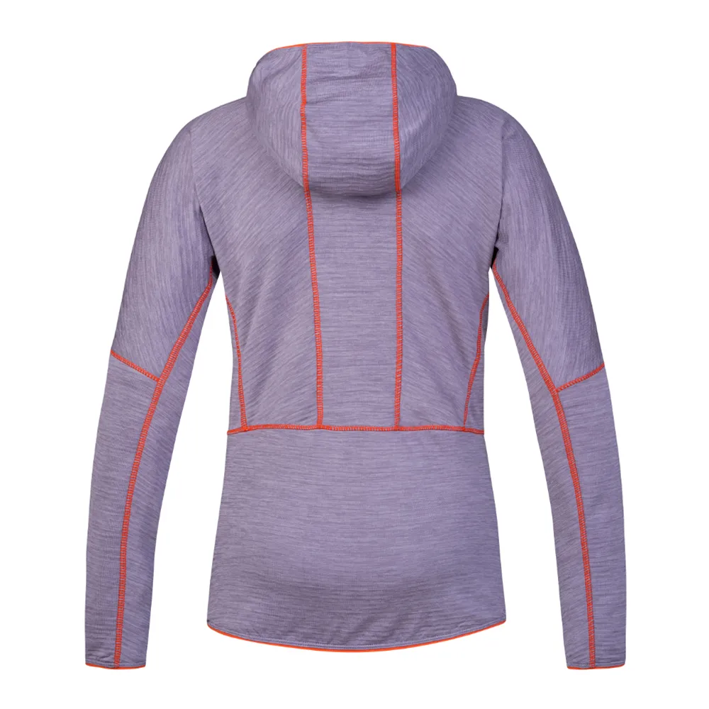 Hannah Meda Hoody Fleecejacka Med Dragkedja