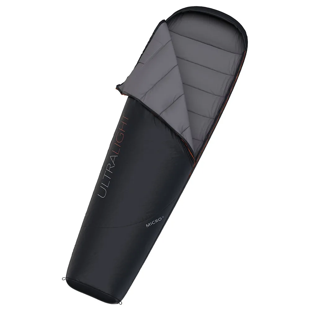 Hannah Micro 70 Sovsäck, Carbon, Left Zipper