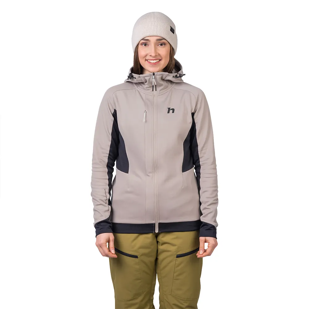 Hannah Nela Hoody Fleecejacka Med Dragkedja