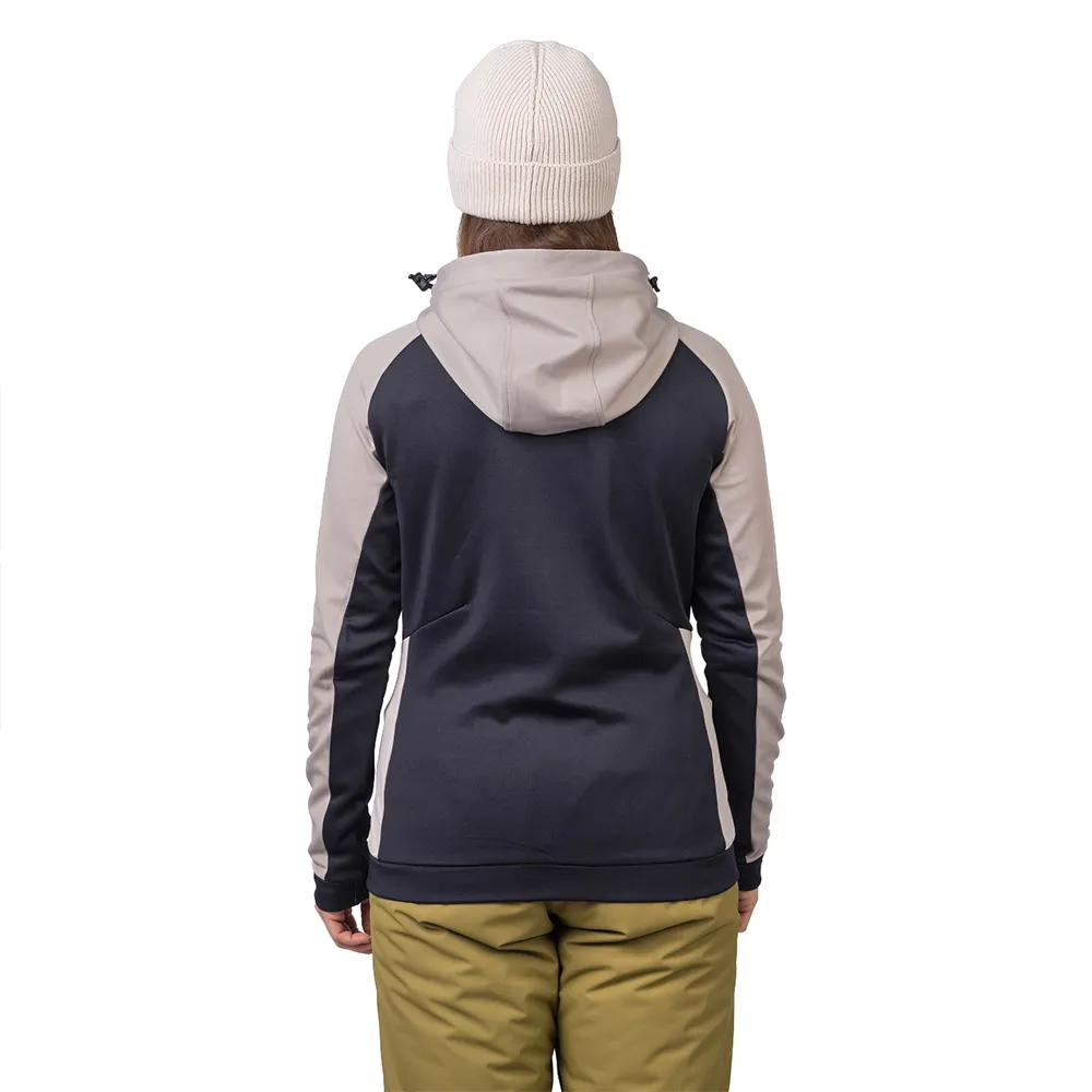 Hannah Nela Hoody Fleecejacka Med Dragkedja