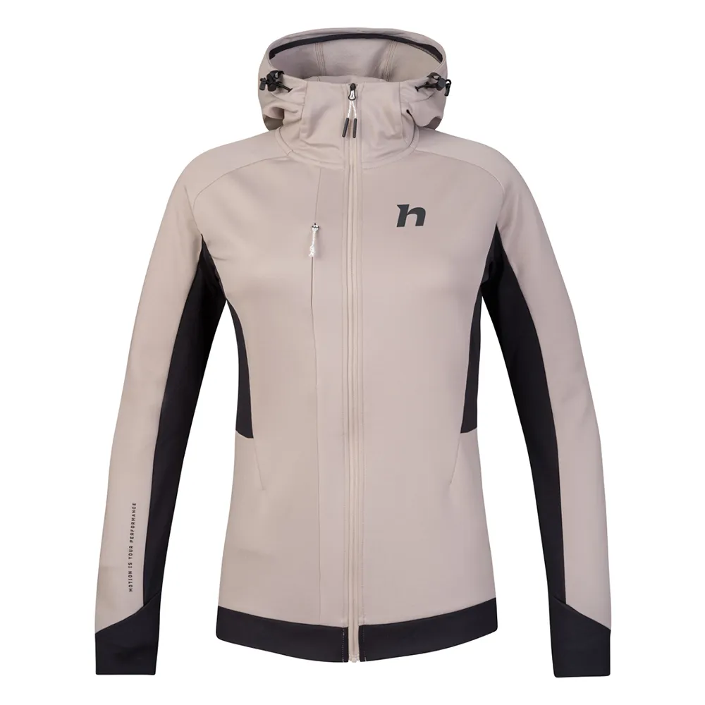Hannah Nela Hoody Fleecejacka Med Dragkedja