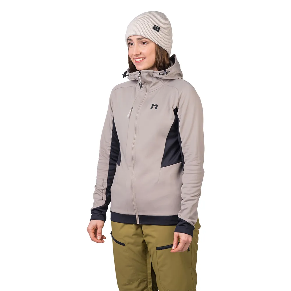 Hannah Nela Hoody Fleecejacka Med Dragkedja