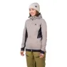 Hannah Nela Hoody Fleecejacka Med Dragkedja