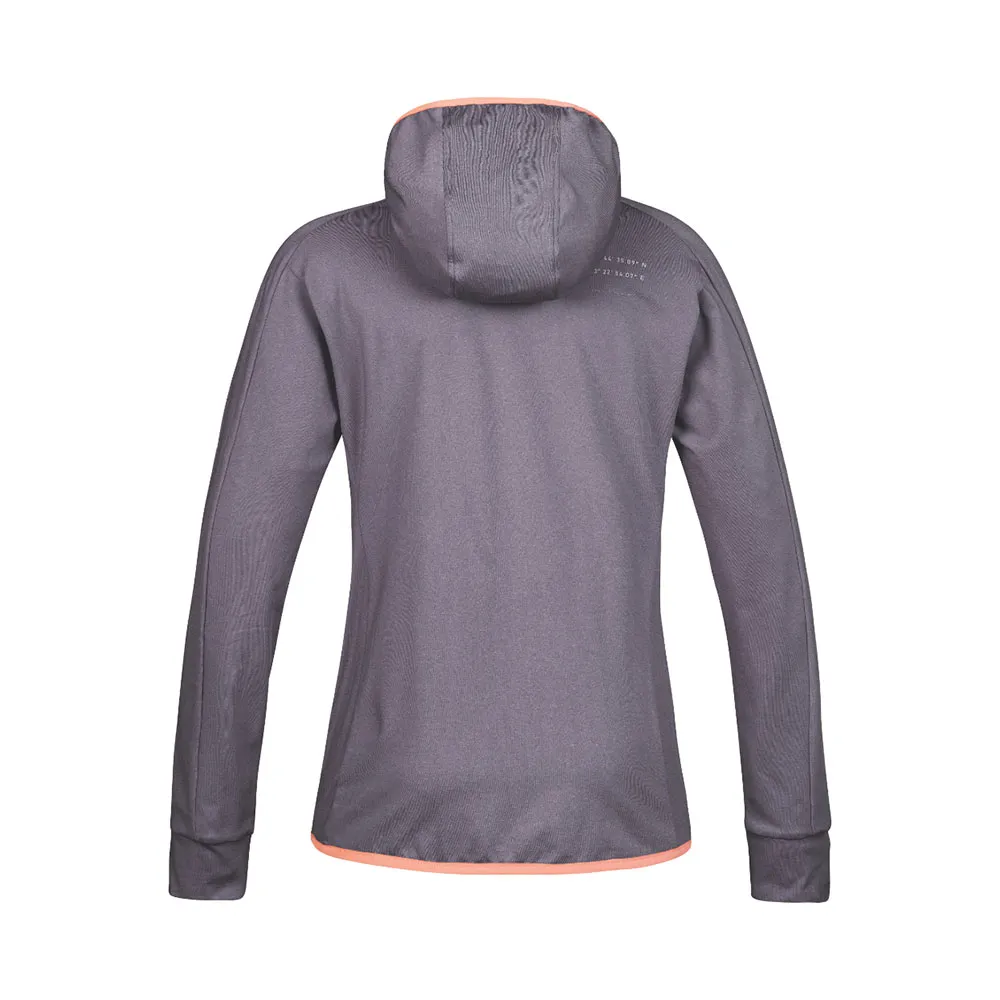 Hannah Nyma Hoody Fleecejacka Med Dragkedja